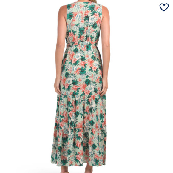 Lost + Wander Maxi Sleeveless with peep hole in the middle of dress Size L - Picture 5 of 10